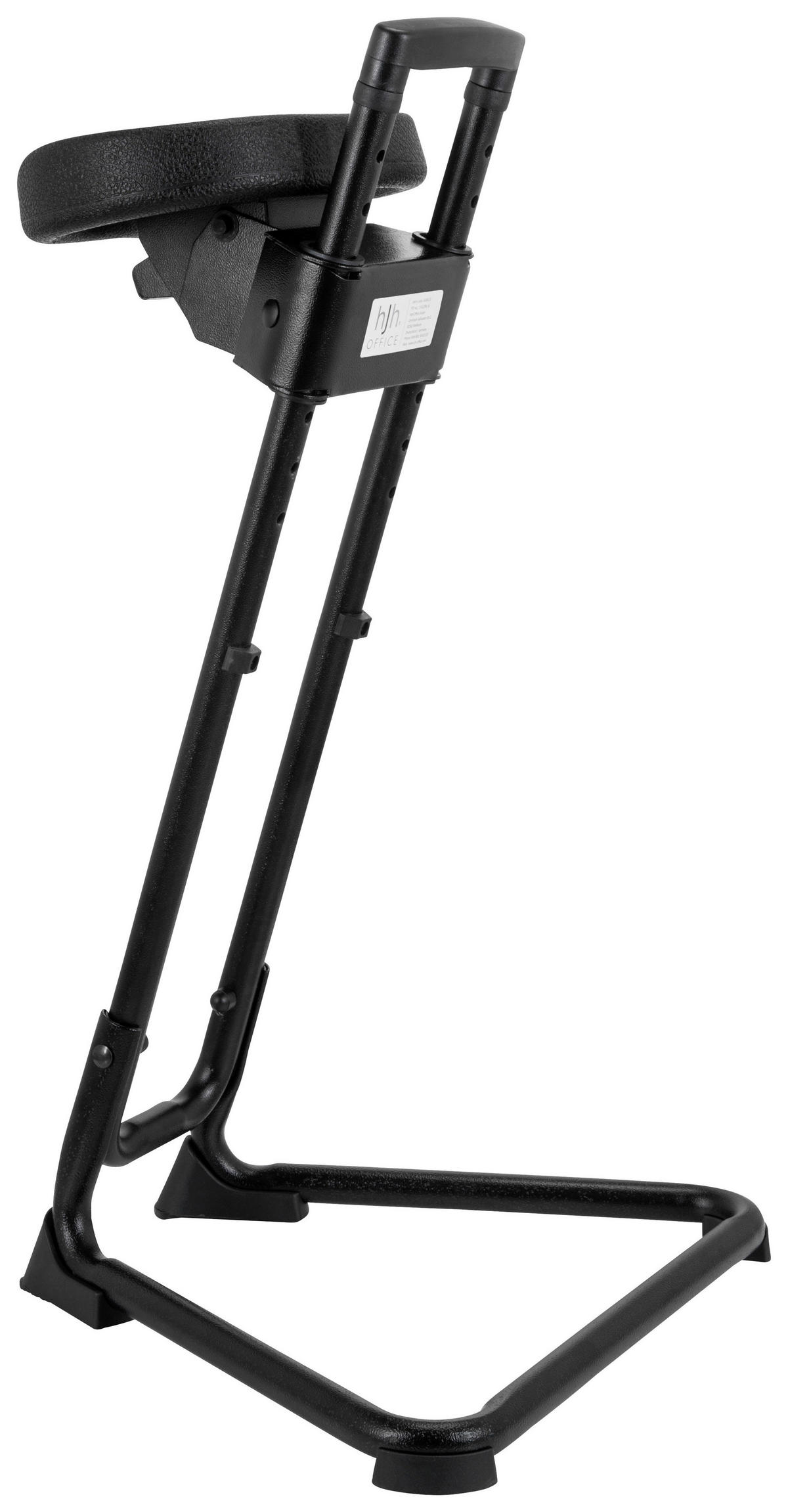 STÅSTÖD  svart  - svart, Basics, metall/plast (50/86/43cm) - MID.YOU