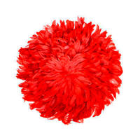 WANDDEKO Textil  - Rot, Basics, Textil (50cm) - Light & Living