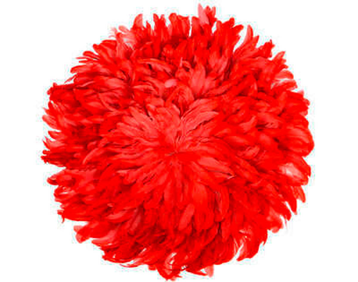 WANDDEKO Textil  - Rot, Basics, Textil (50cm) - Light & Living