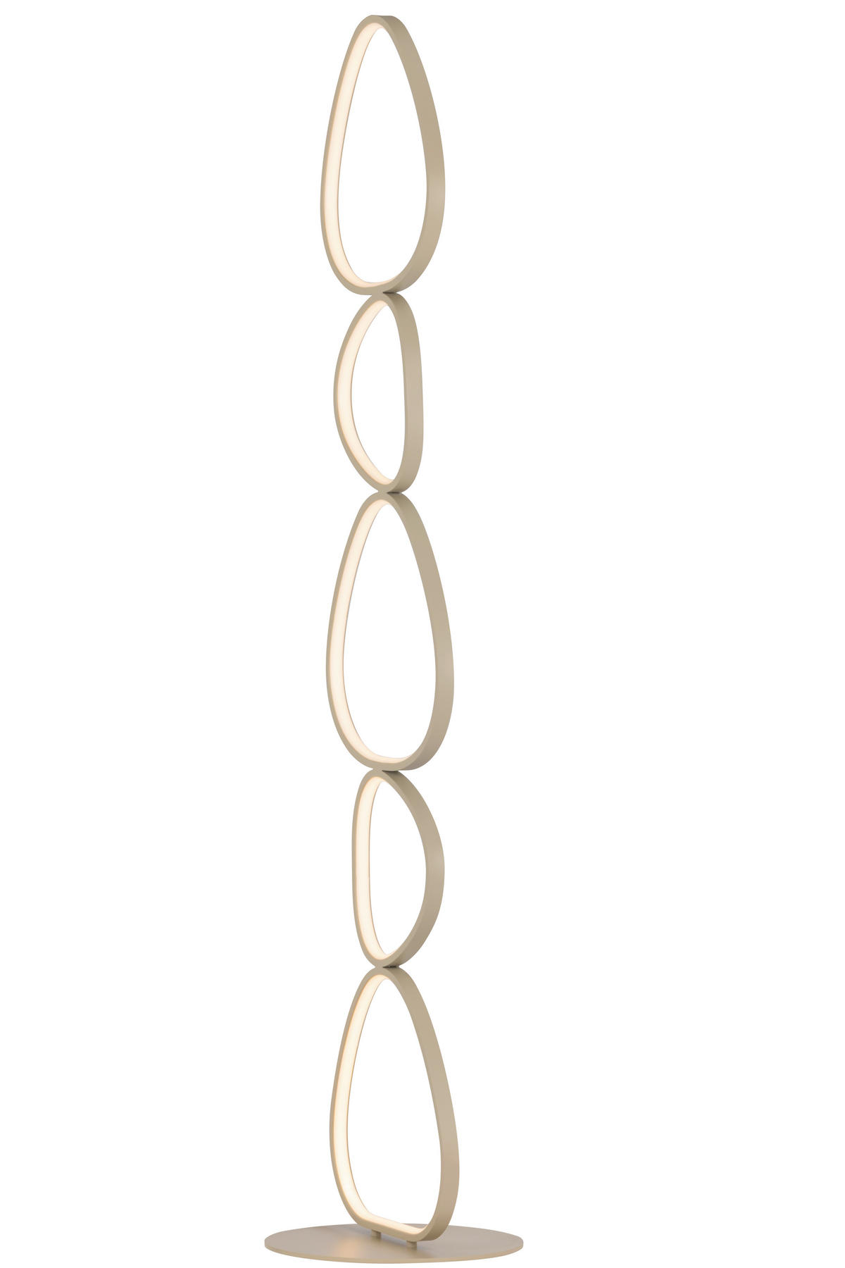 LED-GOLVLAMPA Acrux    - sandfärgad, Design, metall/plast (32,5l) - Novel