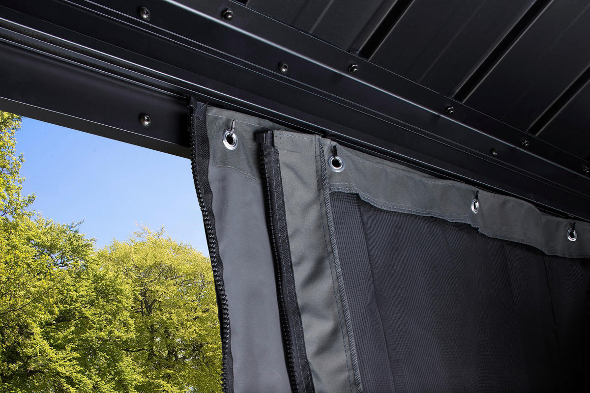 PAVILLON 483/307/363 cm   - Anthrazit, Basics, Metall (483/307/363cm)