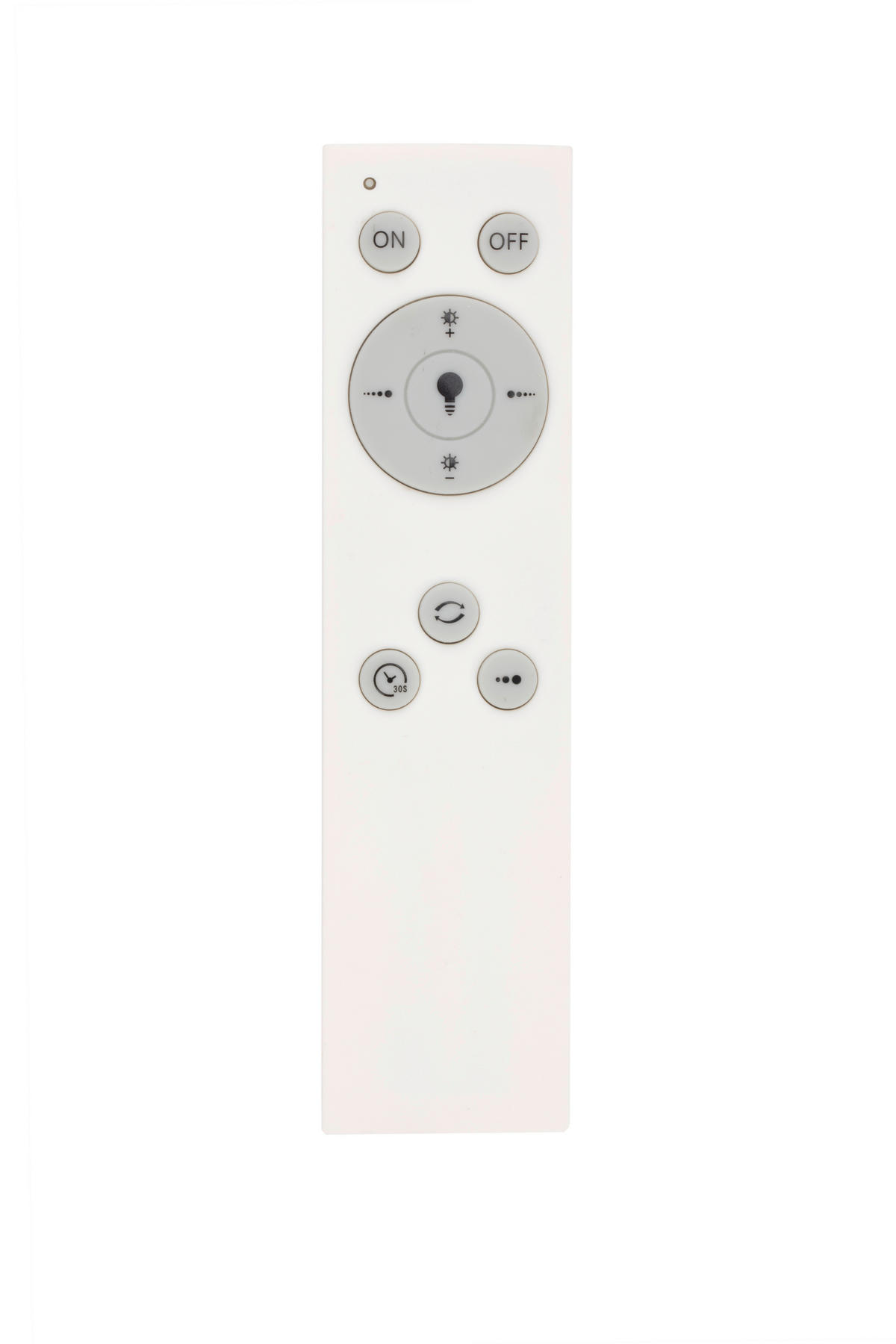 PLAFONIERĂ CU LED - alb, Basics, plastic/metal (48cm) - Novel
