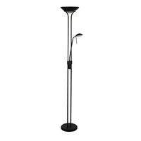 LED-DECKENFLUTER  25.4/180/25.4 cm   - Schwarz, Basics, Glas/Kunststoff (25.4/180/25.4cm) - Searchlight
