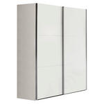 SCHWEBETÜRENSCHRANK  in Weiß  - Weiß, KONVENTIONELL, Holzwerkstoff/Metall (150,8/222,6/63,3cm) - Xora