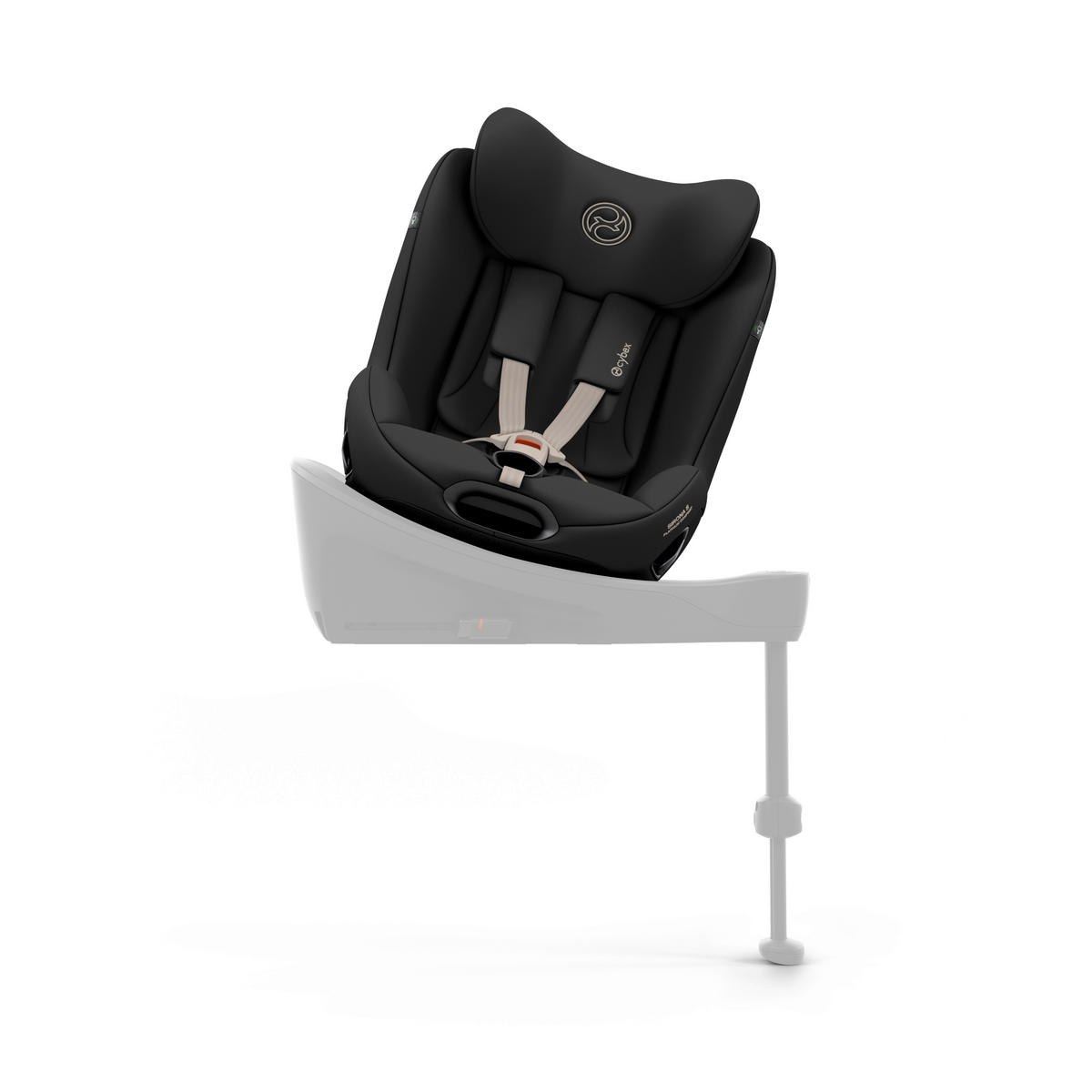 REBOARDER-KINDERSITZ Sirona S Sepia Black  - Schwarz, Basics, Kunststoff/Textil (53/45,5/49,5cm) - cybex PLATINUM