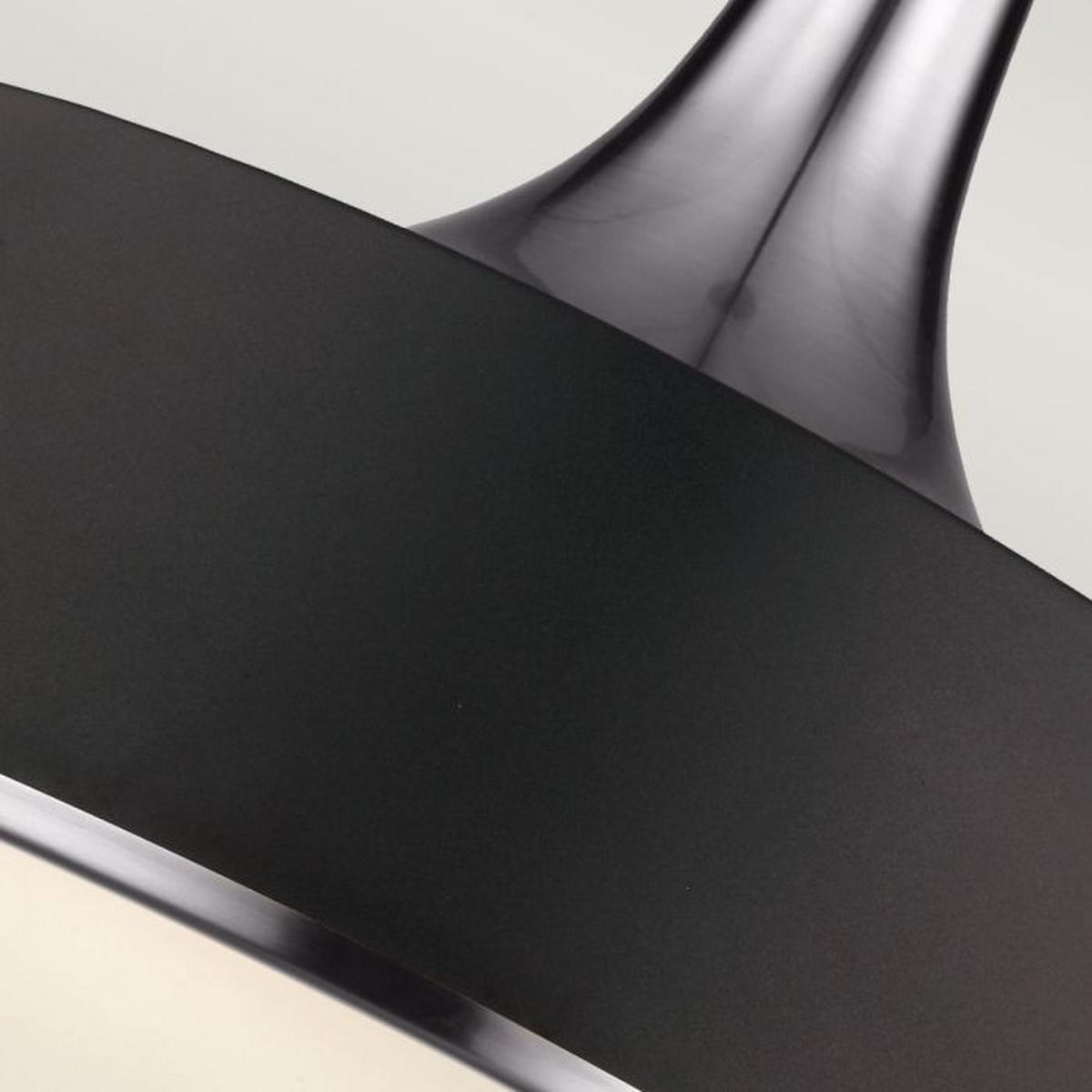 VISEČA SVETILKA  Holloway      47.9/54 cm      E27 - barve nerjavečega jekla/črna, Konvencionalno, kovina (47.9/54cm) - Elstead Lighting