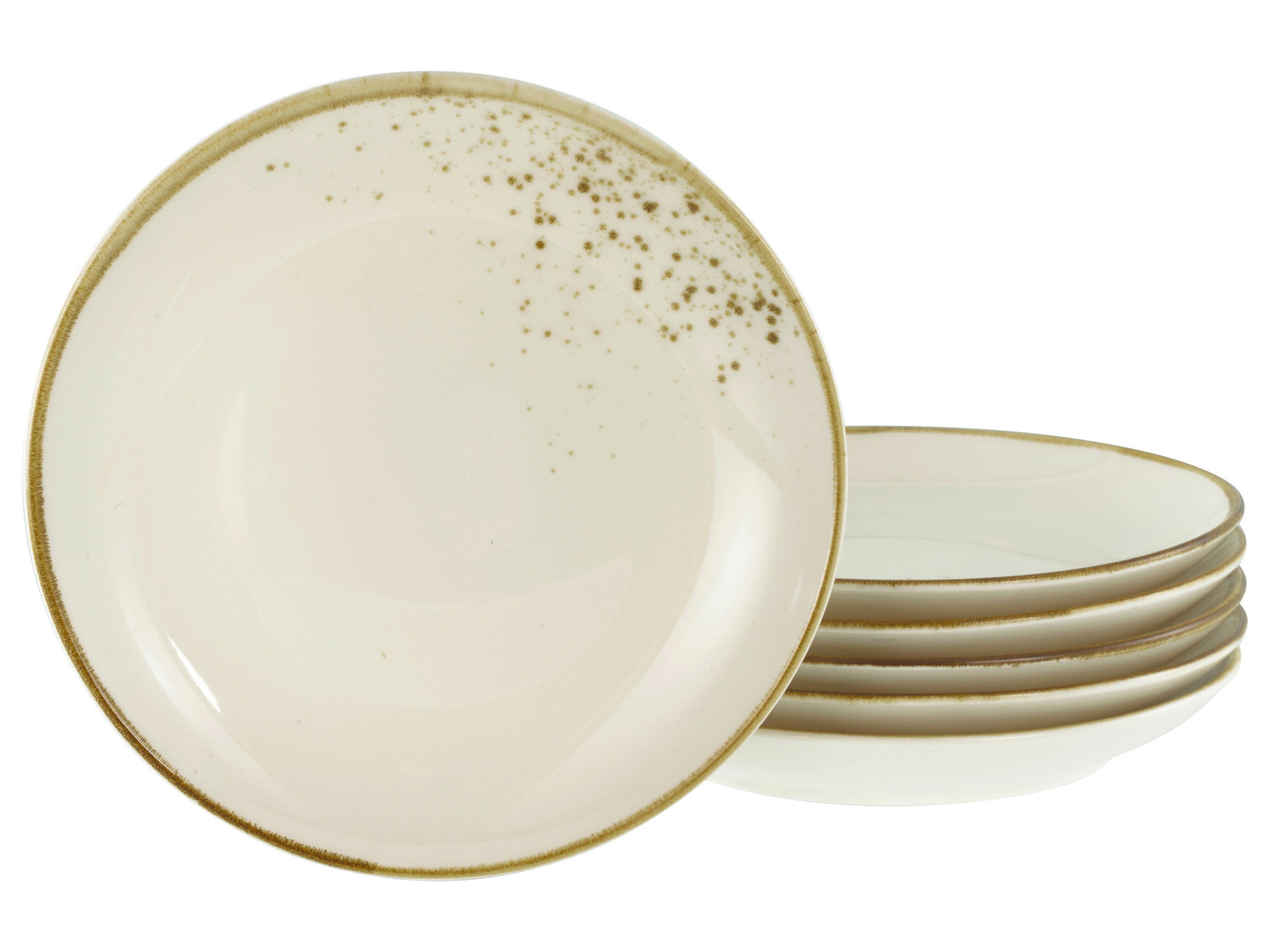 DESSERTTELLERSET Nature Collection Creme 6-teilig  - Creme, Basics, Keramik (21cm) - Creatable