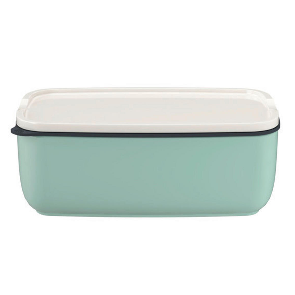 LUNCHBOX  0,94 l  - mentazöld/fehér, Basics, műanyag/kerámia (20/13/7,5cm) - like.Villeroy & Boch