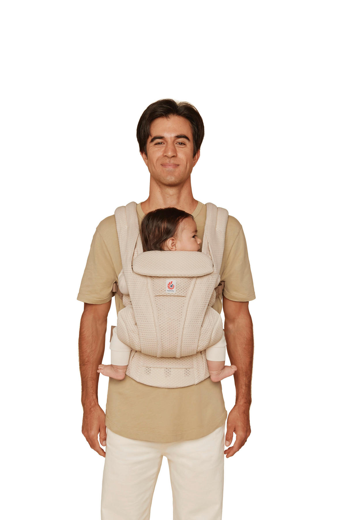 KENGUR NOSILJKA  Omni Deluxe Mesh  - bež, Osnovno, tekstil (26.5/27.5/14.8cm) - Ergo Baby
