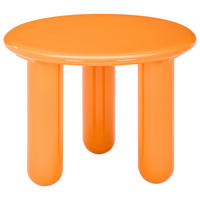 BEISTELLTISCH 60/60/45 cm Orange rund  - Orange, Design, Holzwerkstoff (60/60/45cm) - Novel