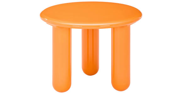 BEISTELLTISCH in Holzwerkstoff 60/60/45 cm  - Orange, Design, Holzwerkstoff (60/60/45cm) - Novel