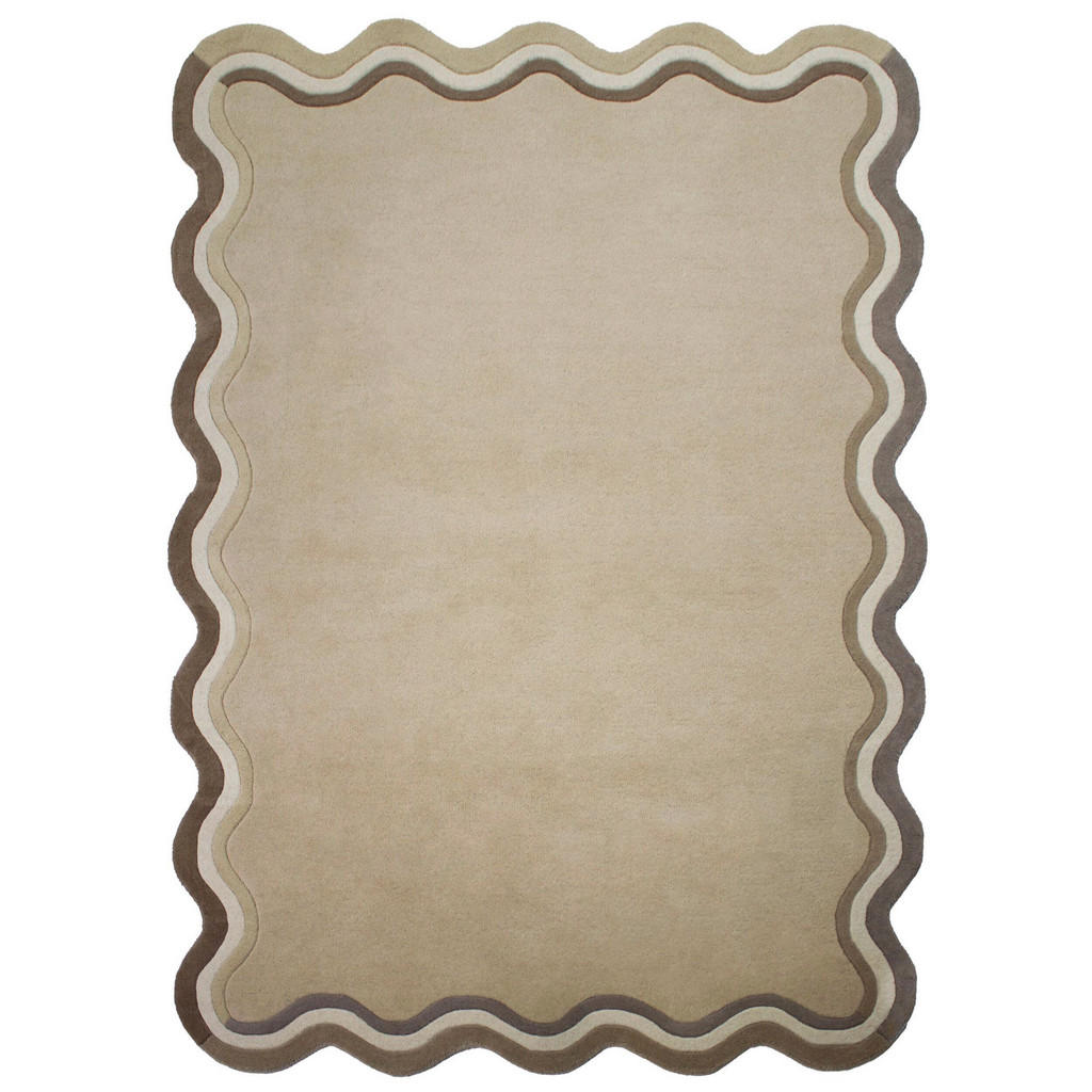 Flair Rugs VLNENÝ KOBEREC, 200/290 cm prírodná farba