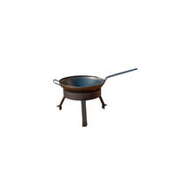 WOK 39 cm  - Schwarz, Basics, Metall (39cm) - Zebra 