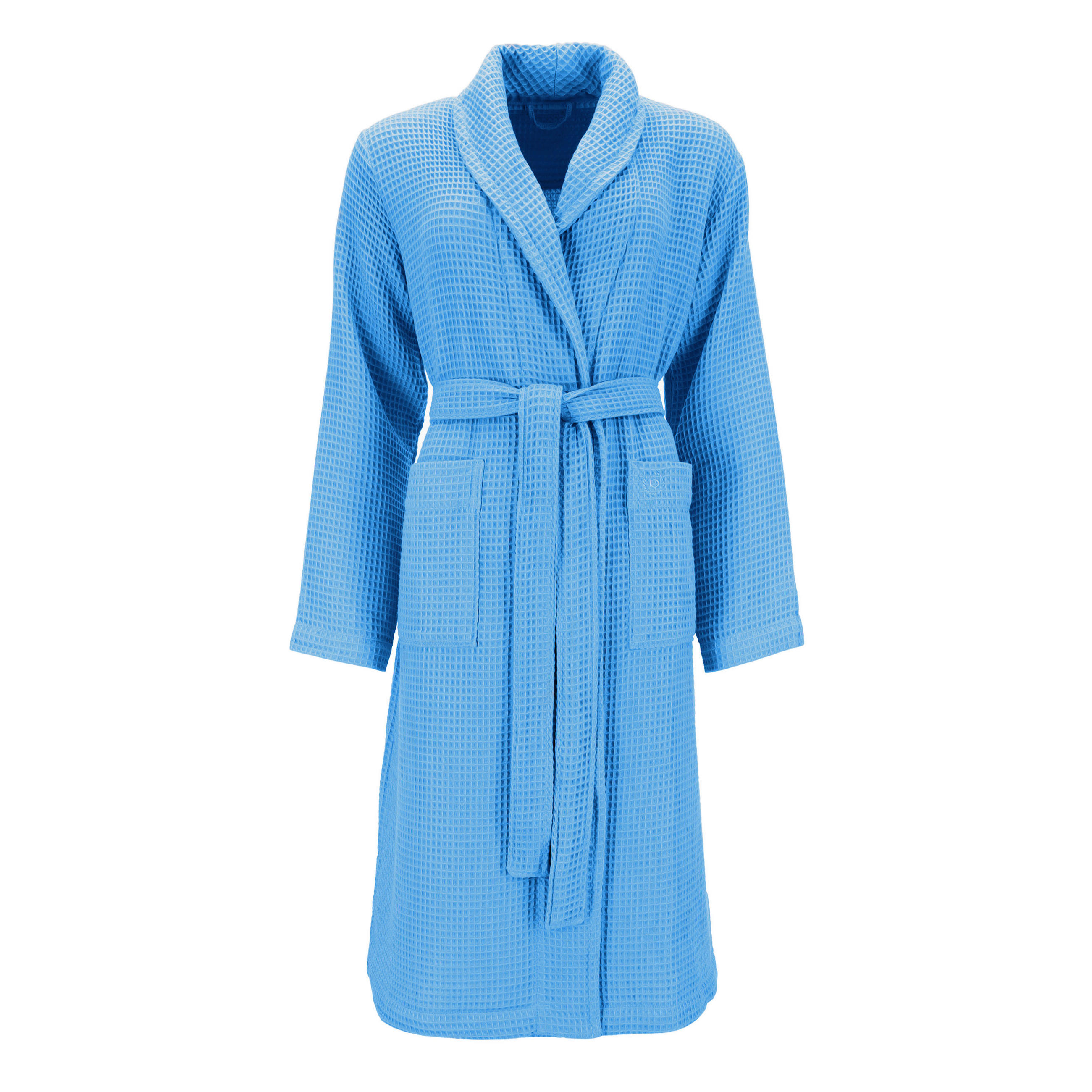 BADEMANTEL Lorrella XL Damen  - Blau, Basics, Textil (XLnull) - Vossen