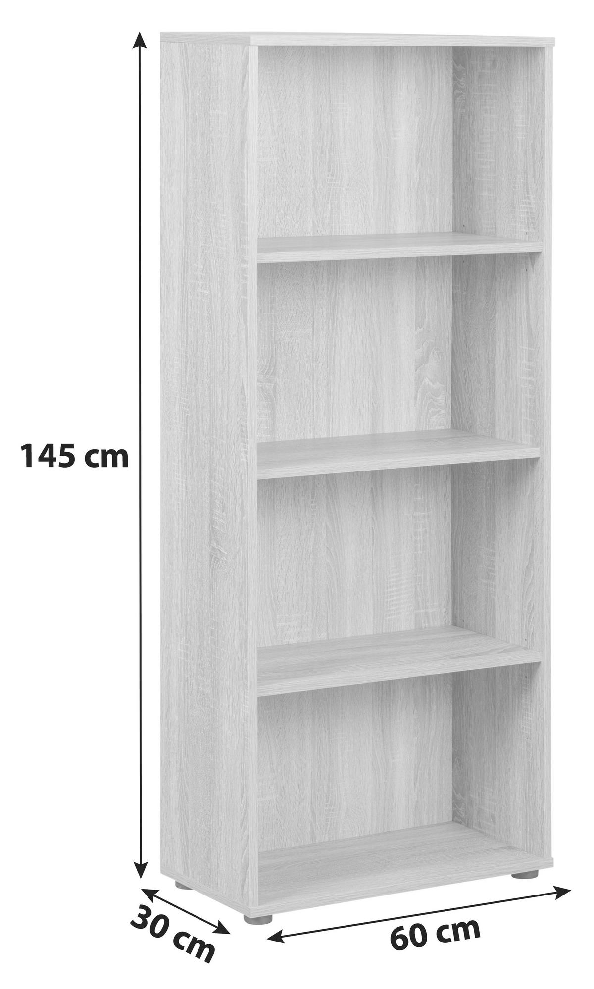 REGAL Sonoma Eiche  - Sonoma Eiche, Basics, Holzwerkstoff (60/145/30cm) - MID.YOU