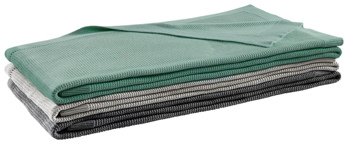 DOMÁCÍ DEKA, bavlna, 150/200 cm - šedá, Basics, textil (150/200cm) - Dieter Knoll