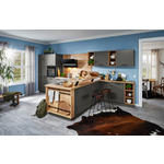 EINBAUKÜCHE   - Graphitfarben, Design, Holzwerkstoff - Dieter Knoll