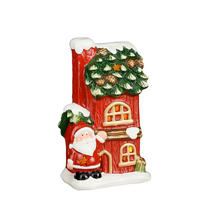 BOŽIČNA FIGURICA - rdeča, Basics, keramika (12/9.5/21cm)