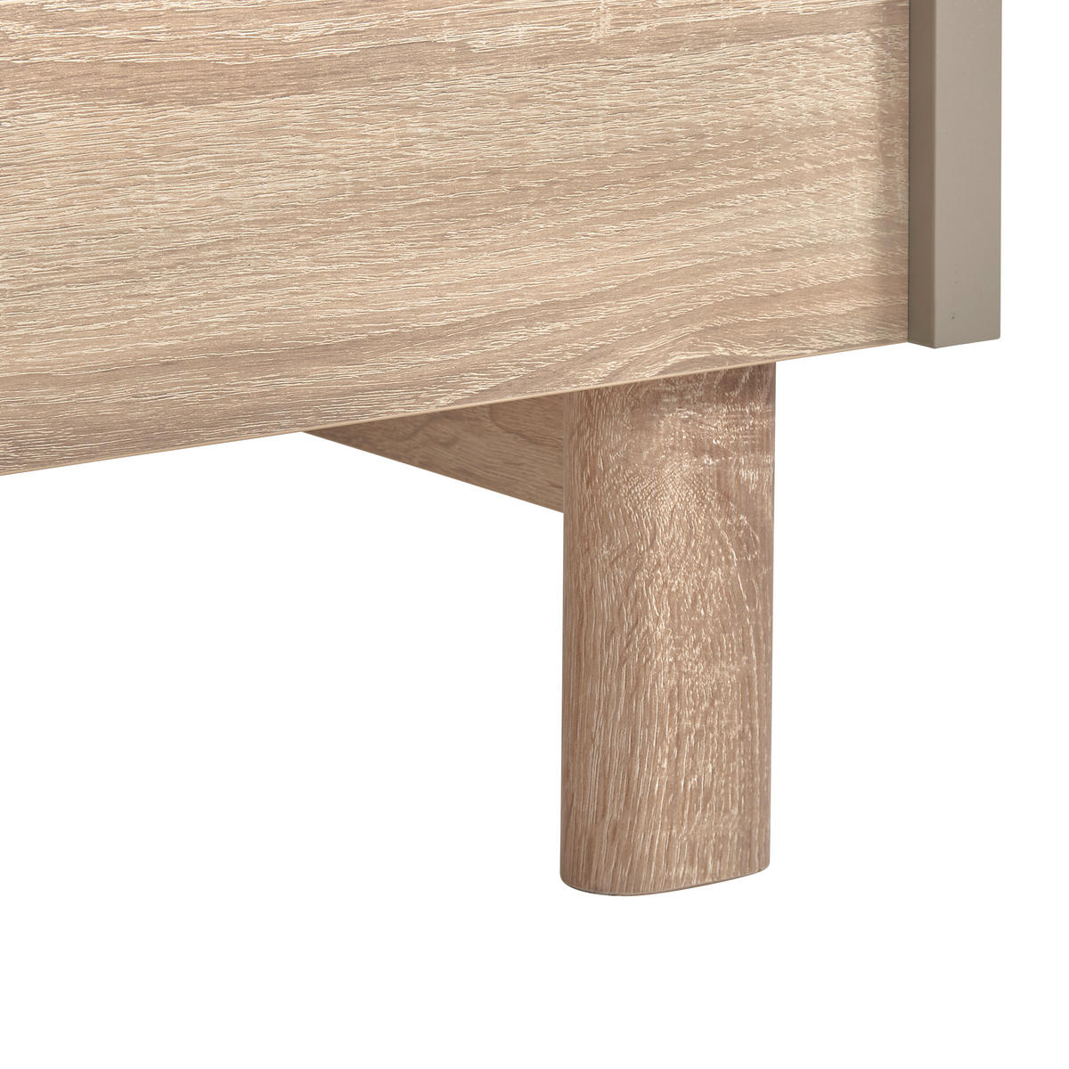 DJEČJI KREVETIĆ  Nomi  - taupe/hrast Sonoma, Trend, drvni materijal (140/70cm) - Jimmylee
