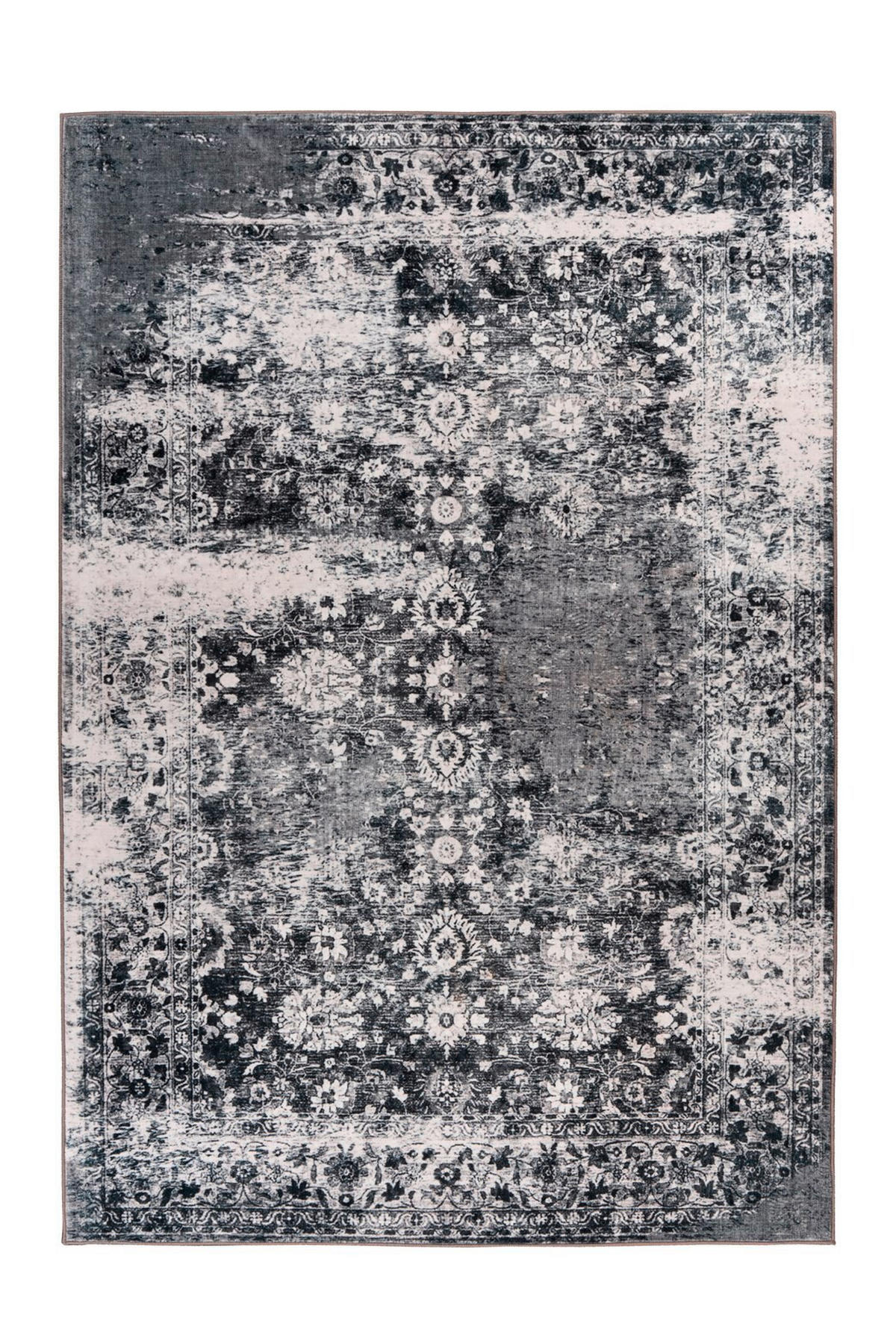 FLACHWEBETEPPICH 200/290 cm Saphira 400 Grau Grau  - Grau, KONVENTIONELL, Textil (200/290cm)