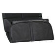 KINDERSITZUNTERLAGE Luxus - Schwarz, Basics, Kunststoff/Textil (26/11/26cm) - My Baby Lou