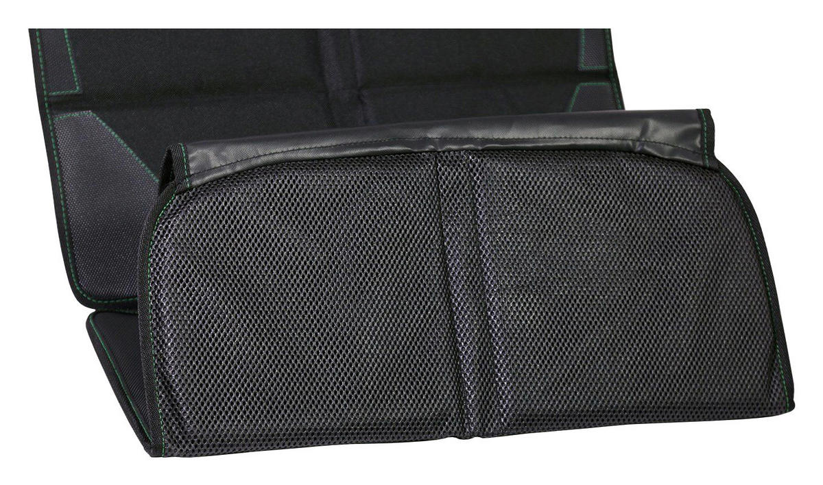KINDERSITZUNTERLAGE Luxus  - Schwarz, Basics, Kunststoff/Textil (26/11/26cm) - My Baby Lou