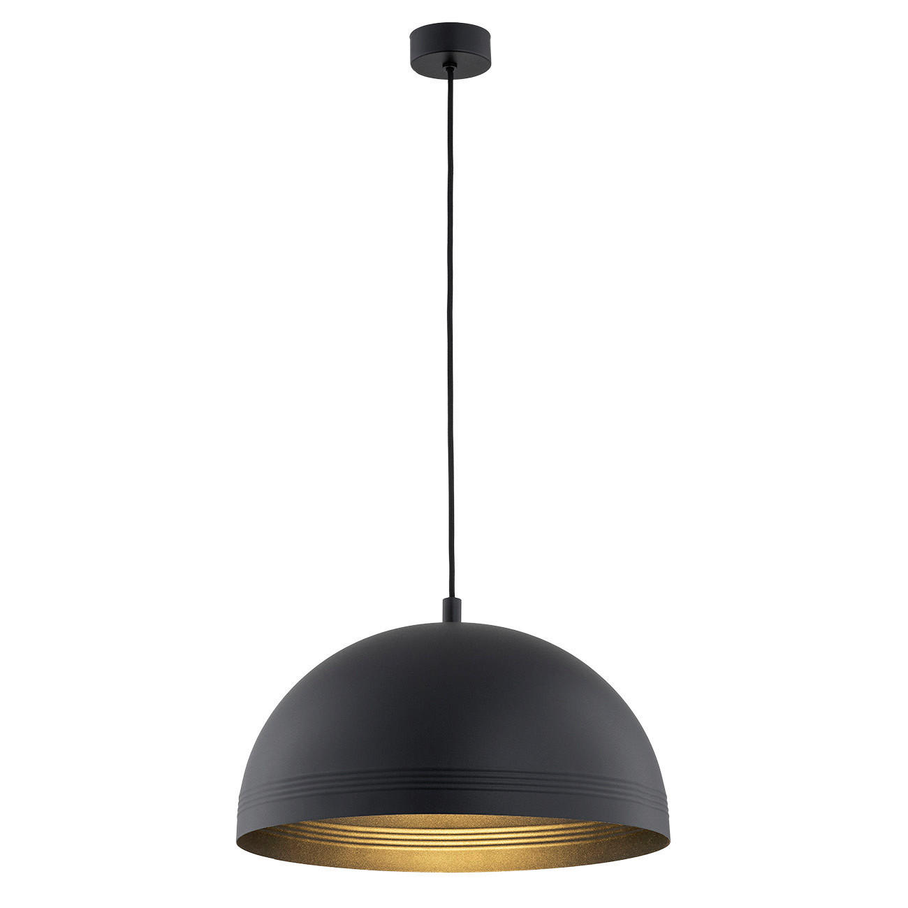 HÄNGELEUCHTE 103/40/40 cm  - Goldfarben/Schwarz, KONVENTIONELL, Metall (103/40/40cm)