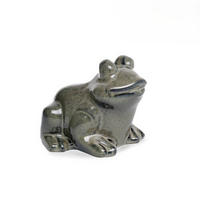 DEKOFROSCH - Dunkelgrau, LIFESTYLE, Keramik (16/15,5/13cm)