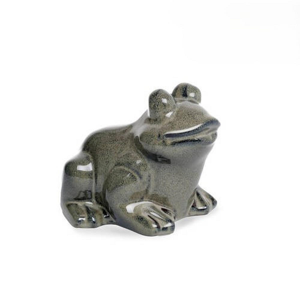 DEKOFROSCH - Dunkelgrau, LIFESTYLE, Keramik (16/15,5/13cm)