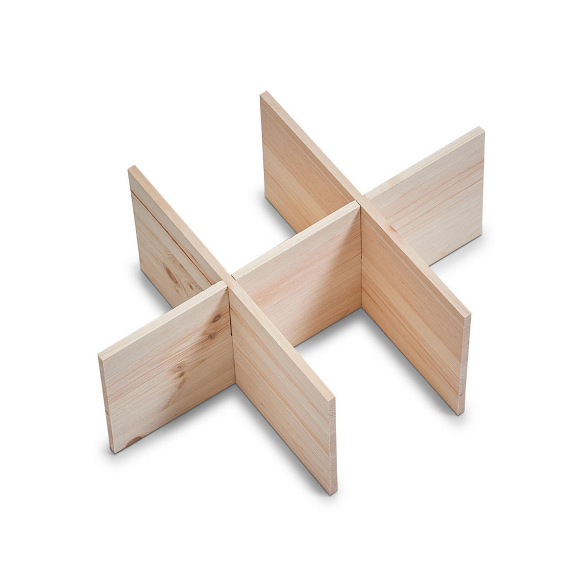 ORGANIZER     - Naturfarben, Basics, Holz (40/29,5/24cm) - Zeller Present