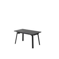 ESSTISCH Anthrazit, Schwarz  ausziehbar  - Anthrazit/Schwarz, MODERN, Keramik/Metall (140/80/76cm) - MID.YOU