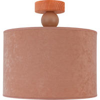 DECKENLEUCHTE Bolla 30/30 cm   - Beige, Basics, Holz (30/30cm)