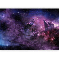 FOTOTAPETE  - Violett/Dunkelblau, LIFESTYLE, Textil (300/210cm) - artgeist