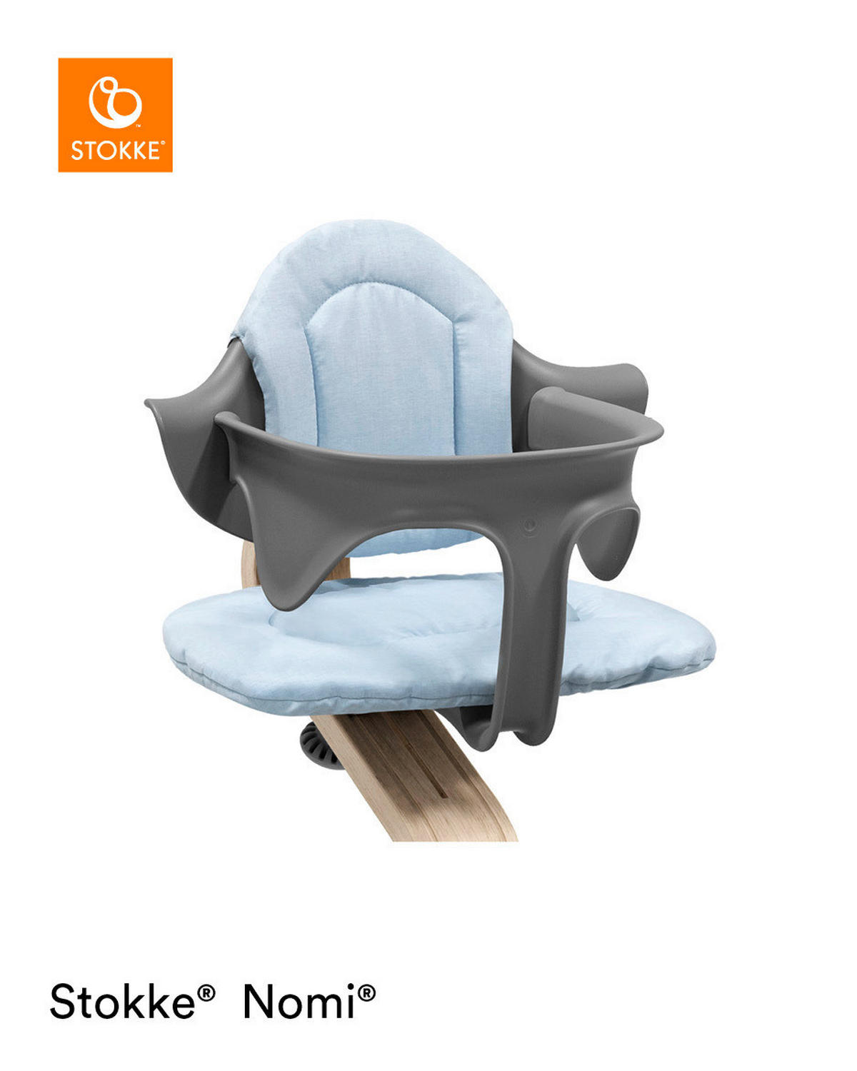 BABY SET Nomi  - Hellgrau/Grau, Basics, Kunststoff (22/23/29cm) - Stokke