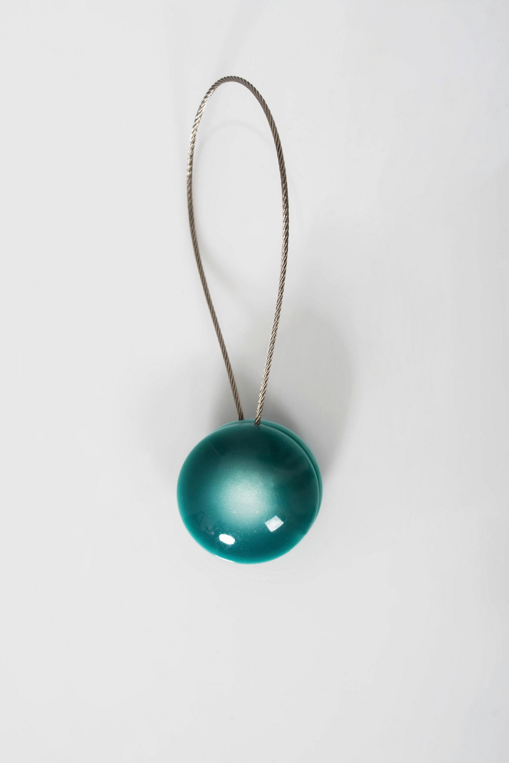 MAGNET PENTRU PRINDERE PERDEA  - albastru, Basics, metal (1/4cm)