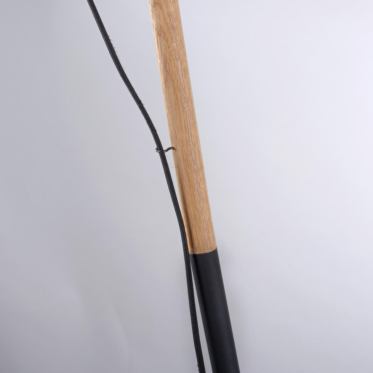 STEHLEUCHTE 106,5/44,5/189 cm    - Weiß, Natur, Holz/Papier (106,5/44,5/189cm)