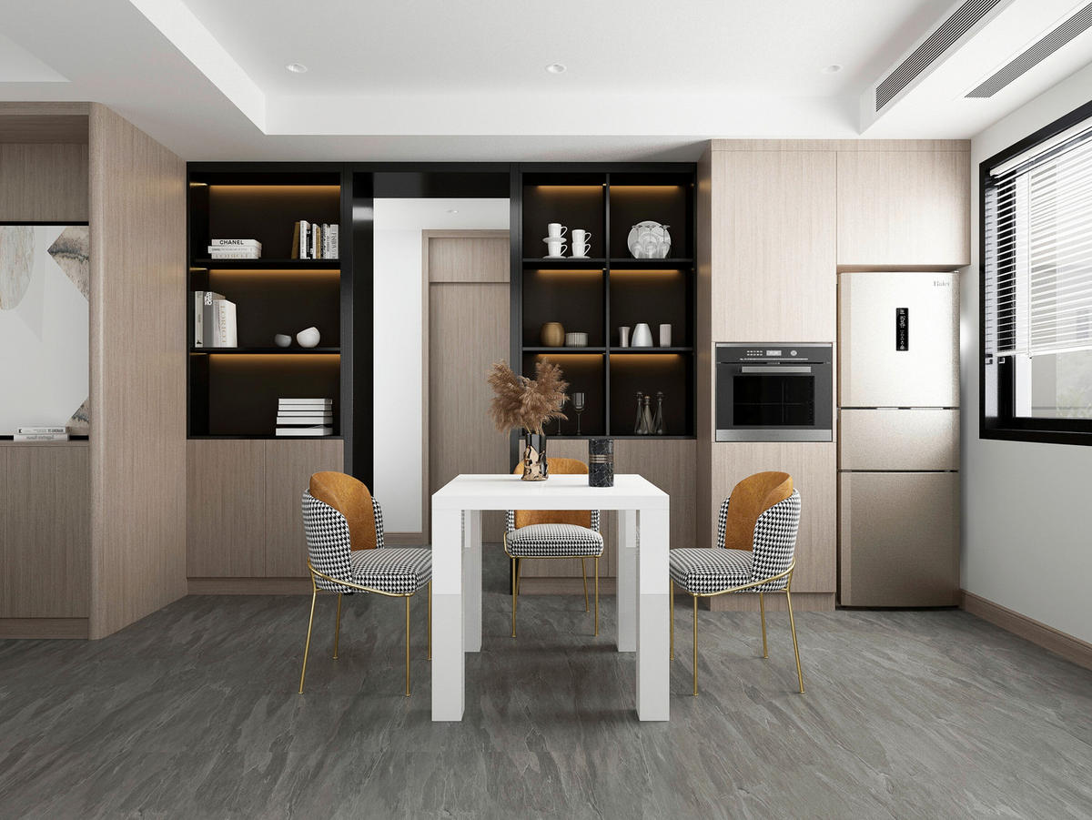 ESSTISCH in Holzwerkstoff 80/80/76 cm   - Weiß Hochglanz, MODERN, Holzwerkstoff (80/80/76cm) - Livetastic