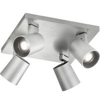 STRAHLER Modo 24/24/11 cm   - Alufarben, Basics, Metall (24/24/11cm) - Fabas Luce