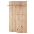 GARDEROBENPANEEL  in 84/135/27 cm  - Eiche Artisan, Basics, Holzwerkstoff (84/135/27cm) - Xora