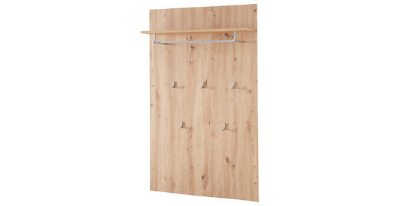 GARDEROBENPANEEL  in 84/135/27 cm  - Eiche Artisan, Basics, Holzwerkstoff (84/135/27cm) - Xora