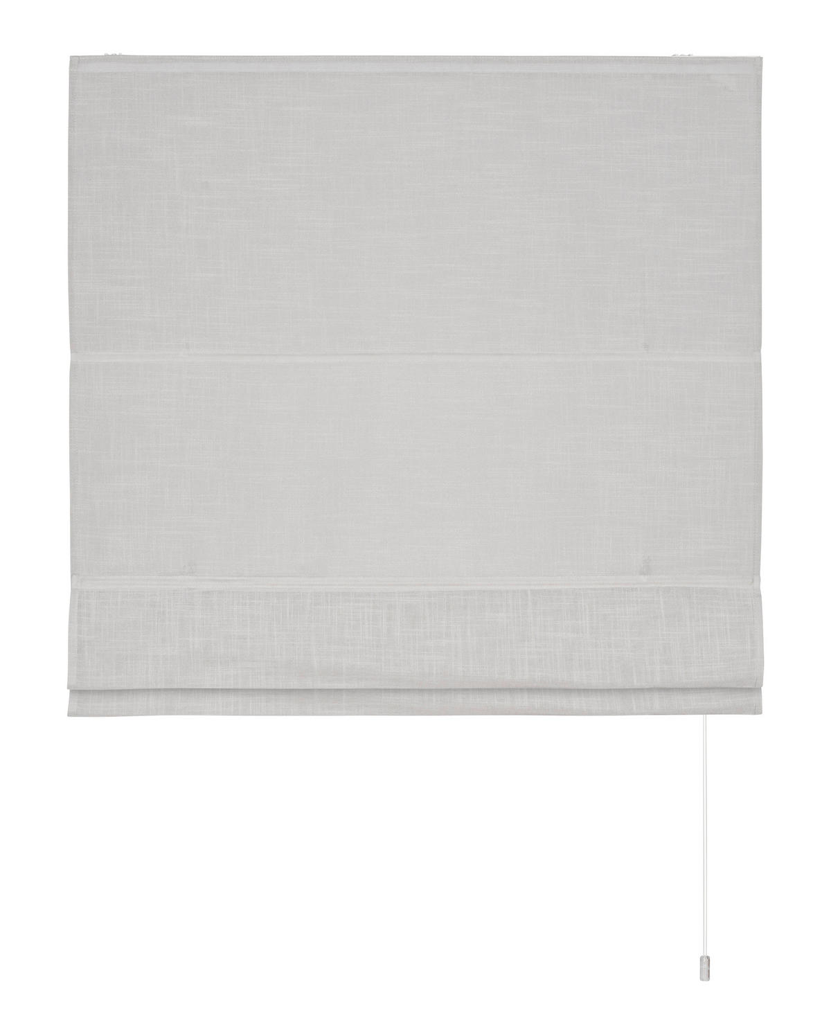 RAFFROLLO  halbtransparent   120/160 cm   - Hellgrau, Basics, Textil (120/160cm) - Homeware