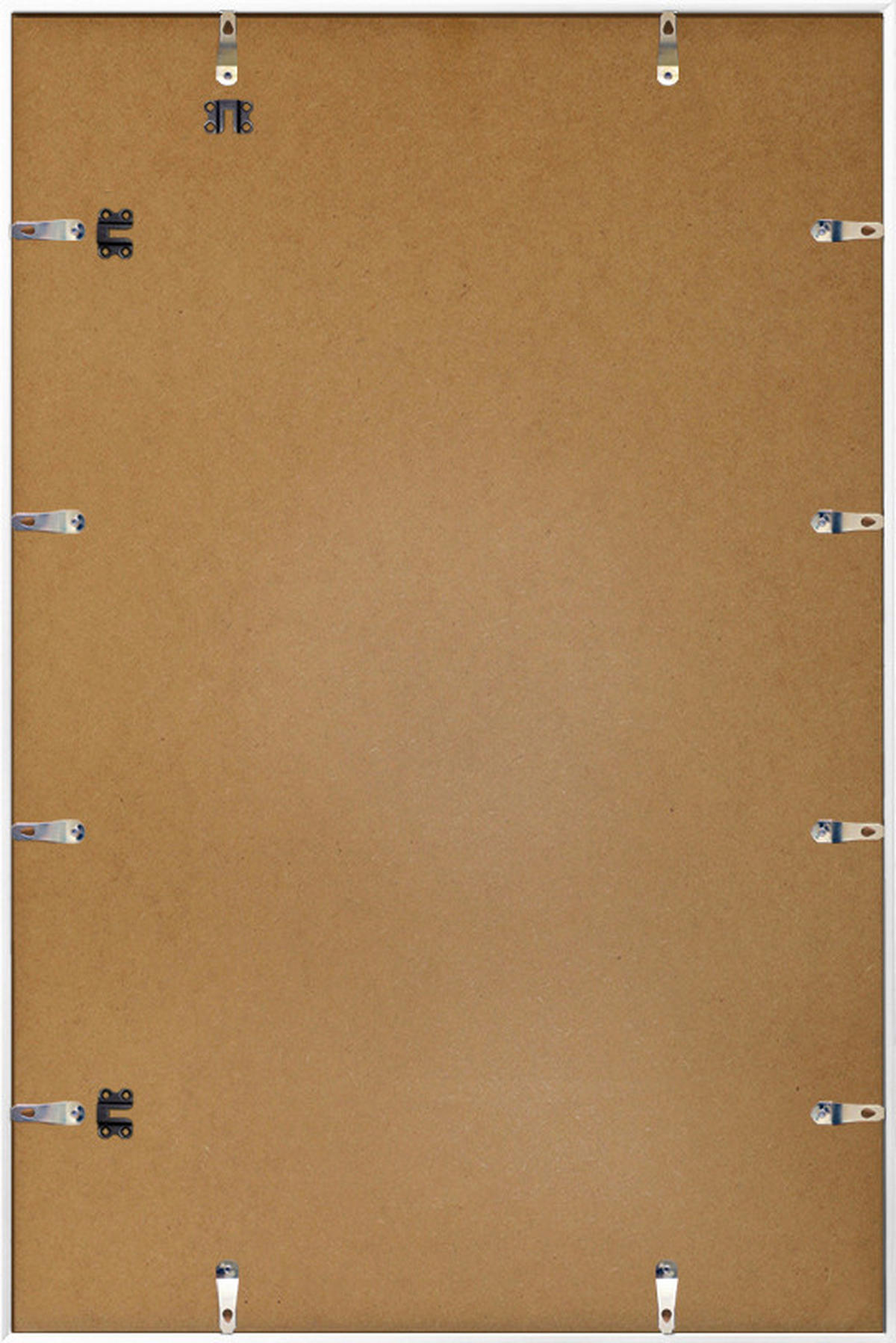 BILDERRAHMEN - Weiß Hochglanz, Basics, Papier/Holzwerkstoff (61/91,5/1,8cm)