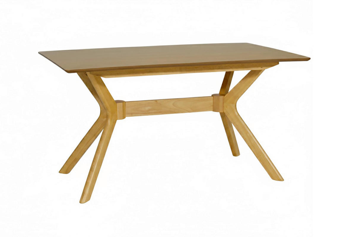 ESSTISCH 140/80/75,5 cm Echtholz  Holz in verschiedenen Holzarten erhältlich Eichefarben  - Eichefarben, KONVENTIONELL, Holz (140/80/75,5cm) - MID.YOU