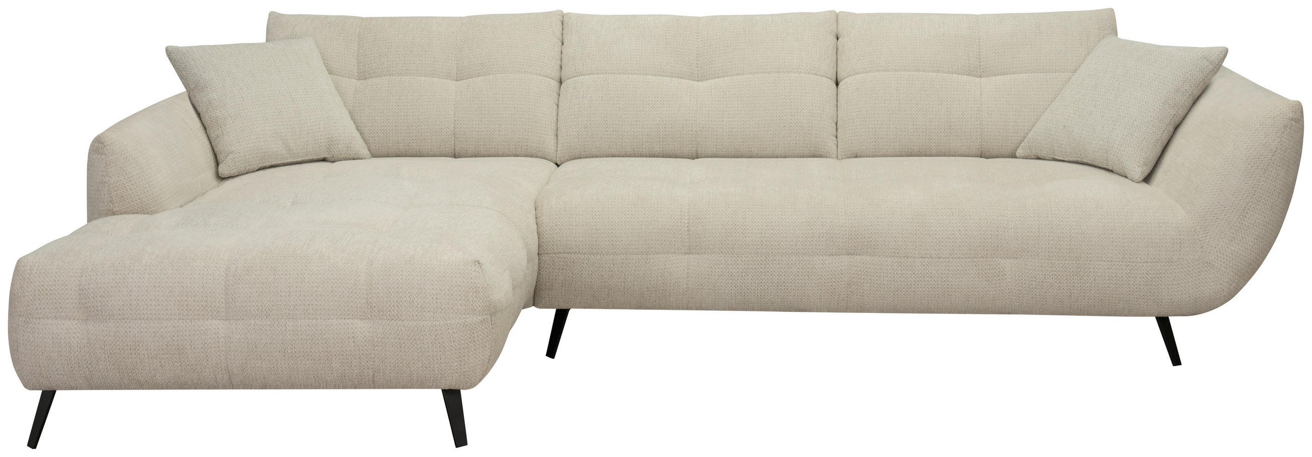Hom`in Ecksofa Taupe 320x215 cm