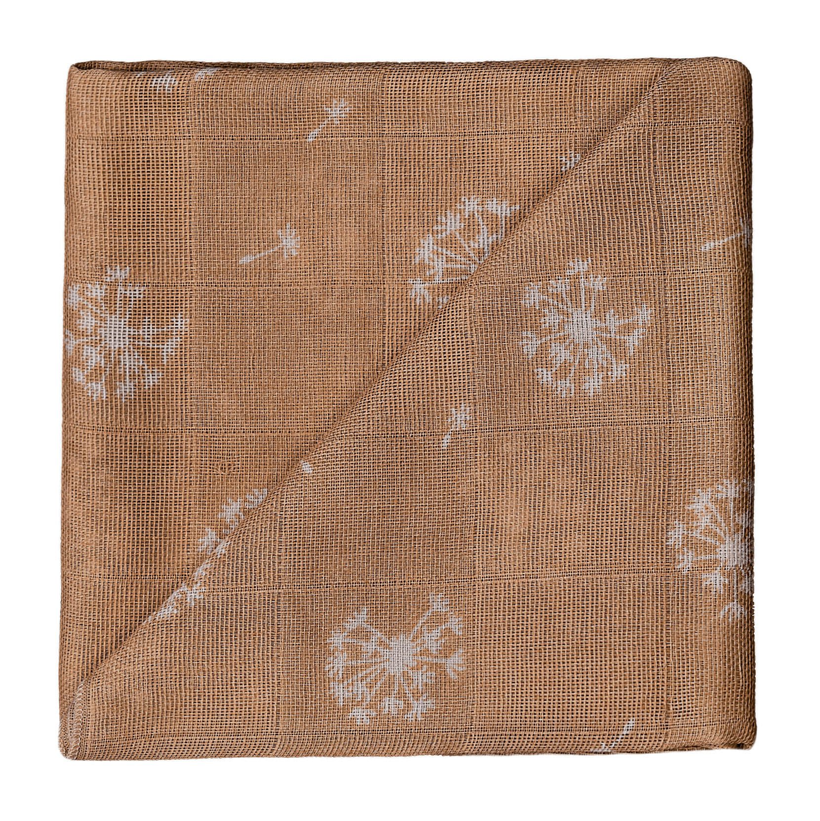 MULLWINDELN    - Kastanienfarben/Creme, Basics, Textil (60/0.1/60cm) - ZEWI