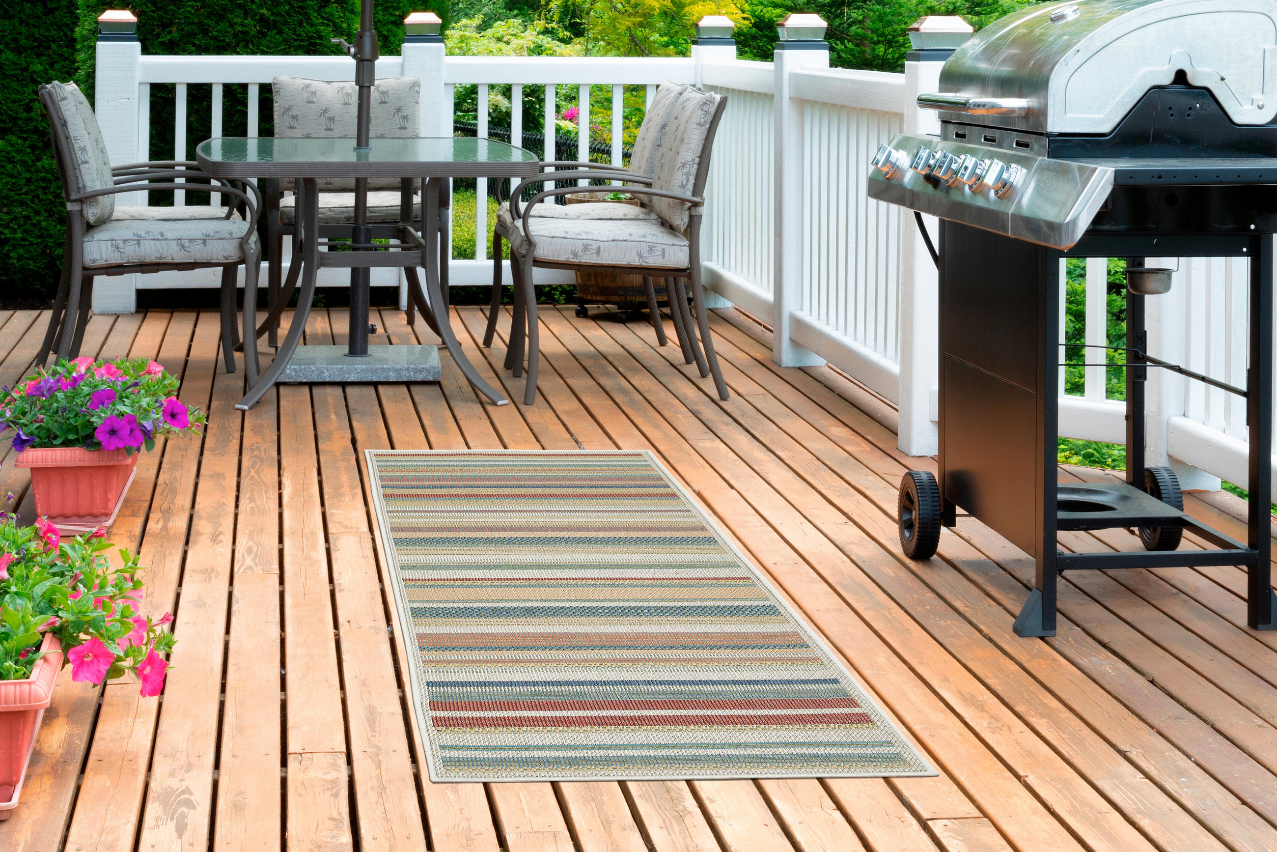 OUTDOORTEPPICH 80/200 cm Sedona Multicolor  - Multicolor, Design, Textil (80/200cm)