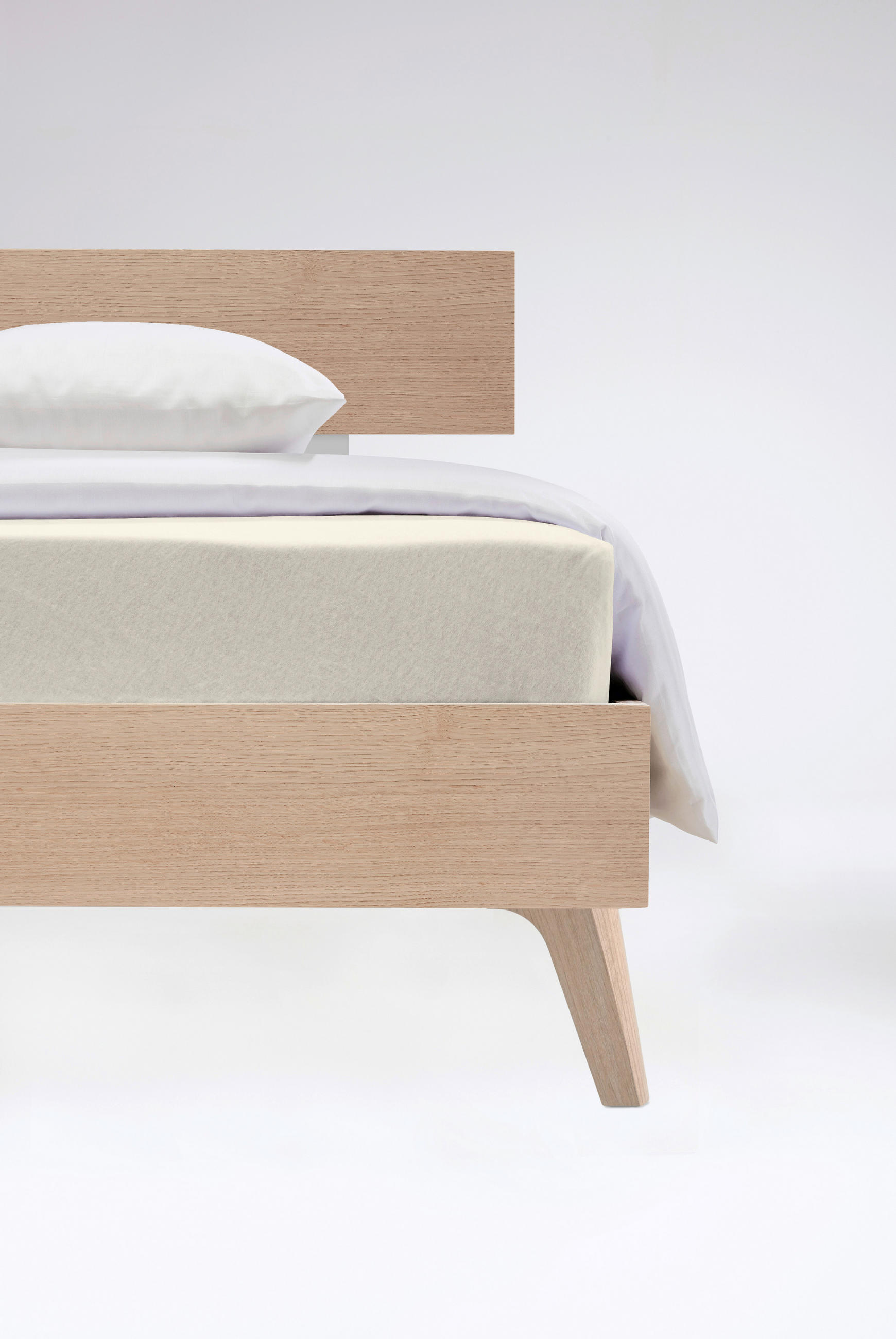 Fleuresse Spannbetttuch Flausch Jersey Creme 150x200 cm