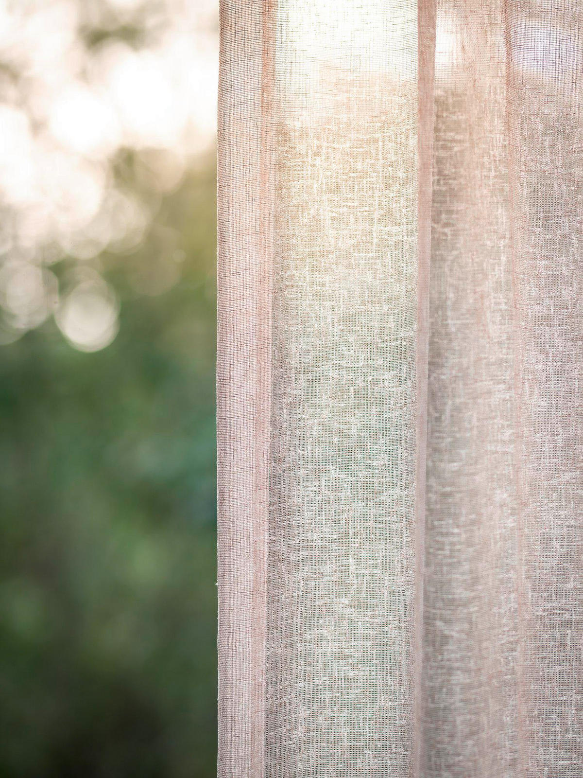 FERTIGVORHANG  halbtransparent   280/300 cm  - Beige, Basics, Textil (280/300cm) - Svanefors