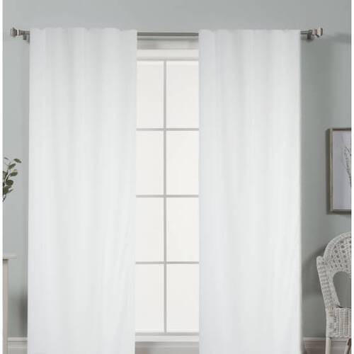 MATERIJAL ZA ZAVESE bela - bela, Osnovno, tekstil (330cm)