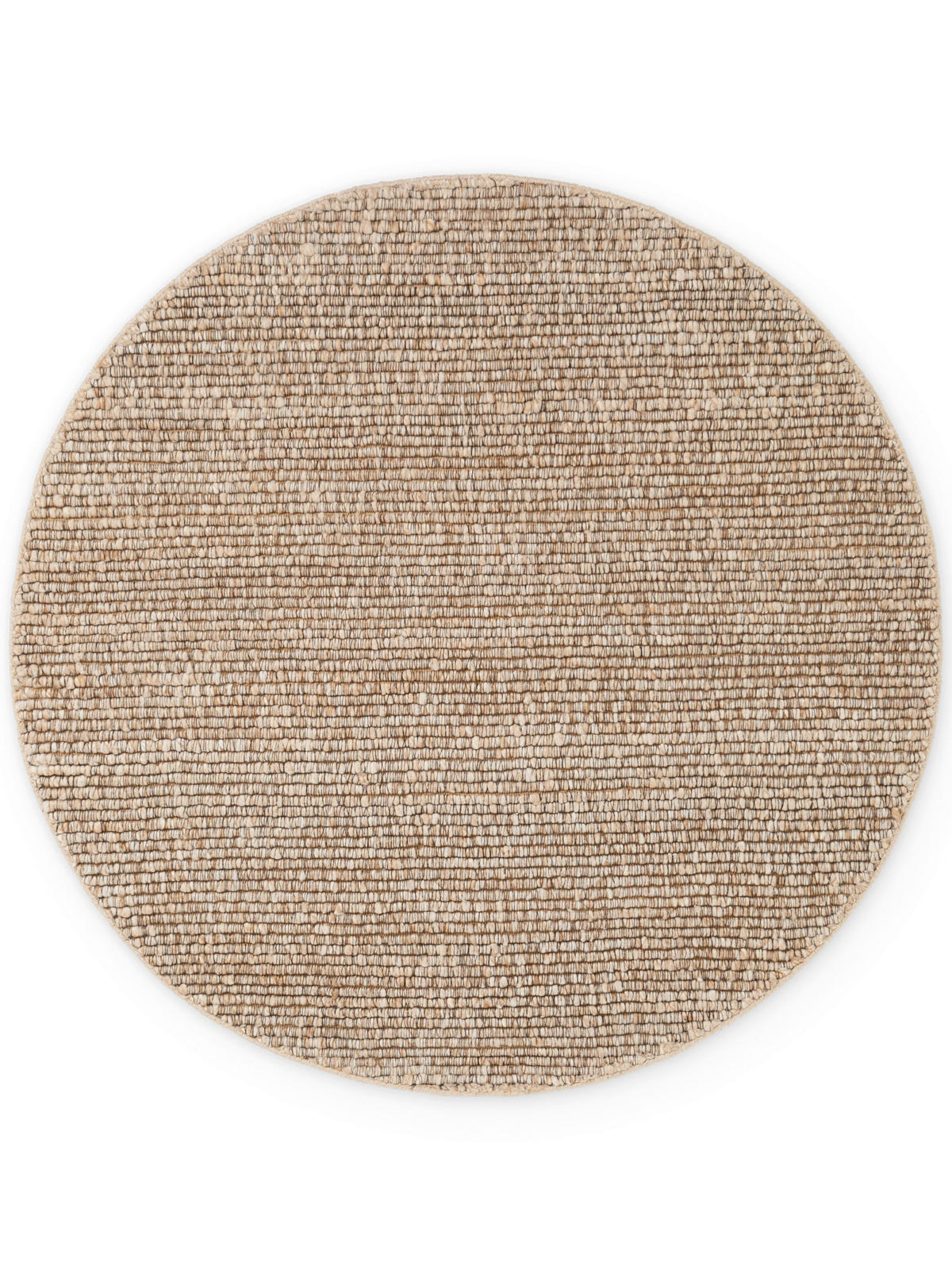 HANDWEBTEPPICH Wohnzimmer 200 cm Kollektion 1852 Wilma Multicolor, Beige rund  - Beige/Multicolor, Basics, Textil (200cm) - Villeroy & Boch